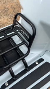 กันลาย+วางของ Lambretta X300/ X200 ทรง V.1 ( ตัวสั้น) ทำสี powder coat V.1 🎀z🎀