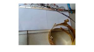 (Gifts Home) Mahkota Dewasa Prince & Princess Ulang Tahun Crown Ratu Raja King Queen Party Dewasa