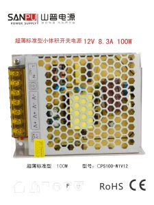สวิตช์พาวเวอร์ซัพพลายขนาดเล็ก ปริมาณ LED ทรานส์ฟอร์เมอร์ CPS100-W1V24 416A 12V 83A 100W สวิตช์พาวเวอร์ซัพพลายฮาร์ดแวร์ควบคุมไฟฟ้า