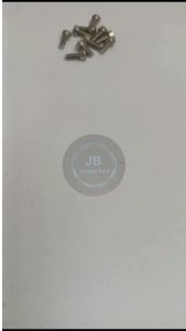 10 BUAH BAUT L M4 X 10 STAINLESS SS SUS 304 ANTI KARAT M4X10 PANJANG 1CM 1 CM KUNCI L 3 4X10 4 X 10 MM BAUD 7 SKRUP PITCH DRAT 0.7 STENLIS JURAGAN BAUT