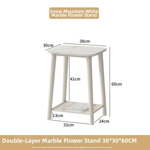 YOUJI | Creamy Style Marble Flower Stand