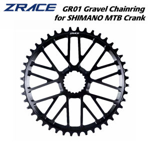 ZRACE GR01 Gravel / MTB Chainring 40T 42T 44T for SHIMANO M9100 / M8100 / M7100 / M6100 / MT900 Crank