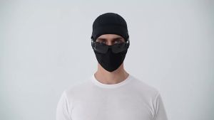 Outdoor Sun Protection Face Mask Ice Silk Neck Gaiter for Men Women Windproof Full Face Cover for Spring Summer Cycling