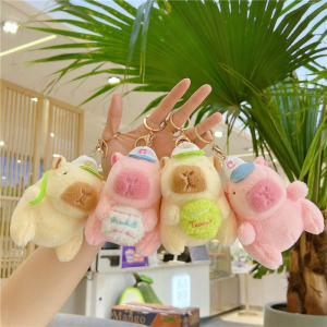 Đồ Chơi Búp Bê Capybara Dễ Thương Đồ Chơi Lông Nhồi Bông Đồ Trang Trí Treo Đồ Chơi Búp Bê Hoạt Hình Đồ Chơi Cho Trẻ Em