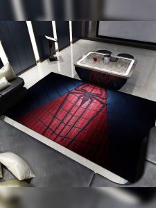 Người Nhện Marvel Avengers Nhà Phòng Khách Bàn Thảm Cửa Sổ Phòng Ngủ Ghế Vuông Thảm Lót Hình Chữ Nhật Thời Trang Pha Trộn