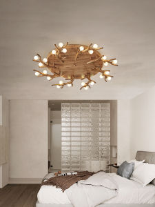 Minimalist Rustic Chandelier