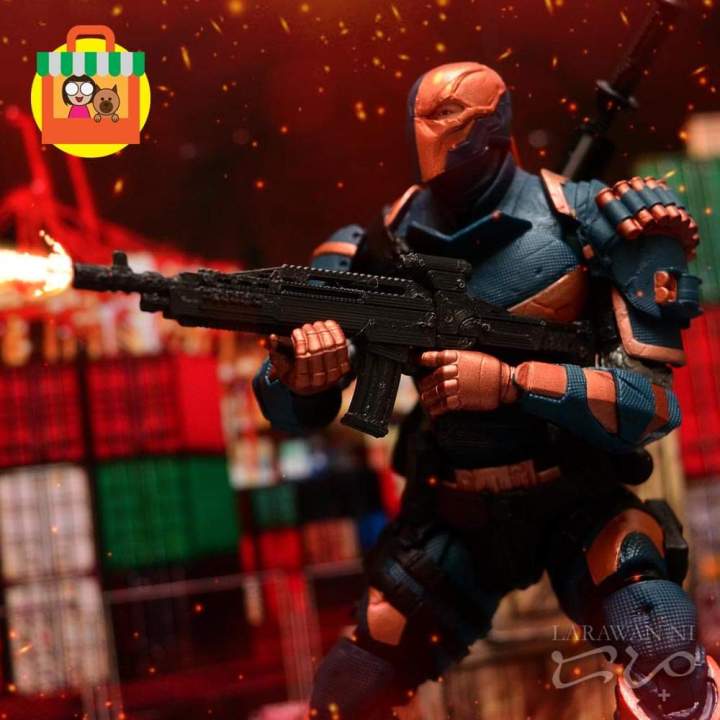 Deathstroke Arkham Origins McFarlane 3D Printed Guns and Staff | Lazada PH