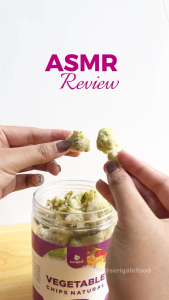 Serigale Keripik Brokoli Camilan Sehat Diet Kemasan Baru 650ml - New Paskaging