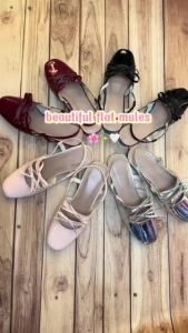 Sandal Pita Nolisa 3CM Flat untuk Wanita UU01