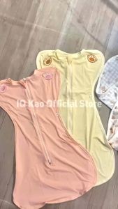 Nhộng Chũn Thông Hơi Xuất Hàn Cho Bé IQKAO – Co Giãn 2 Chiều Mềm Mại Thoáng Khí – Ngủ Ngon Không Giật Mình