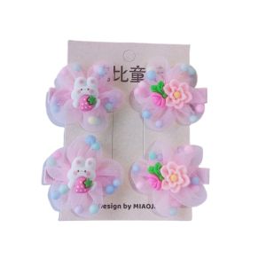 Kẹp Tóc Hoa Công Chúa Dễ Thương Cho Bé Gái Phụ Kiện Tóc Trẻ Em Không Gây Hư Tổn Cho Tóc Kẹp Tóc Hoa Trước Trán Cho Bé Gái Nhỏ