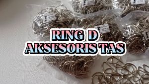 RING D Tas | aksesoris Tas Ring D Nikel ( 100 pcs )