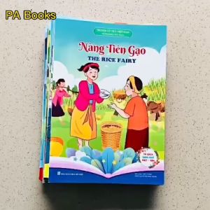 Combo 20 Quyển Truyện Tranh Cổ Tích Song Ngữ Cho Bé - Quét Mã QR Code Nghe Đọc Truyện Bằng Tiếng Việt