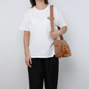 GROSIRAN OMYGOOSE Tas Selempang Bahu Wanita Sling Bag Polos Uk Medium KP 22303