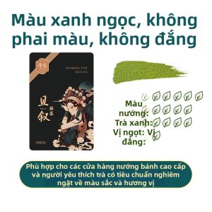 QINGXI | Bột Trà Xanh Matcha Mịn 50g