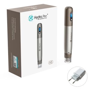 Hydra Pen H3 Wireless Derma Pen Microneedling Beauty Pen Skin Care with 2Pcs 12Pins Adjustable Needle length 0.2mm Cartridges