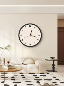 นาฬิกาตั้งหัวใจกลางแจ้งแบบติดผนังที่เงียบและเรียบง่าย นาฬิกาโมเดิร์นหรูหรา ตกแต่งสไตล์ยุโรป ไม้ แบตเตอรี่