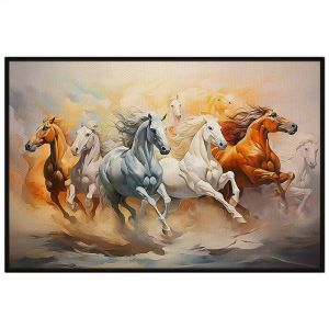 Tranh treo tường dán tường Canvas Tranh mã đáo Thành Công CGI-48