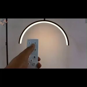 Simple Decoration Adjustable Removable Living Room Bedroom Vertical Light Floor Light for Beauty Remote Control