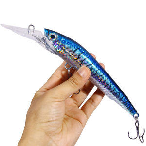 41g 95g Fishing Lure Deep Diving Minnow isca artificial Bait Wobblers Tackle Pesca Carp Pike Walleye original Sea Fishing bait