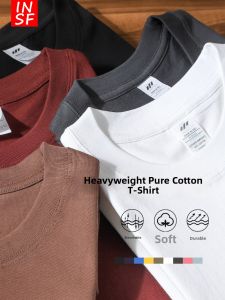 INSF | Breathable Not Transparent Loose Versatile Cotton T-Shirt