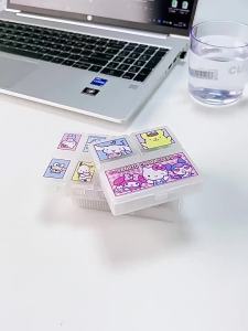 Sanrio | 1pc Sanrio Hello Cute Kitty Pillbox Melody Plastic Storage Container Women Mini Portable Pills Organizer Medicine Dustproof Case
