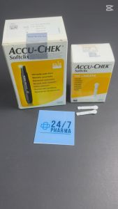 Accu-Chek Softclix Set Kit (Pen + Lancets 25s) lancing device Soft-clix Accuchek Accu-check 罗氏血糖机