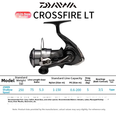 Daiwa | Crossfire Fishing Reel LT