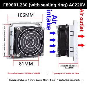 QVKS | Cabinet Fan Ventilation and Filtering Set