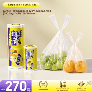 COOKER KING | Food Grade Disposable Handheld Thickened Fridge Sealing Freshness Bag