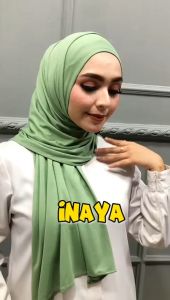 Pasmina Kaos Adem Bahan Kaos Super Premium