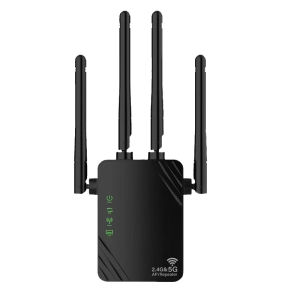 1200Mbps WiFi Signal Intensifier WiFi Intensifier Suitable For 360 Full Coverage Of Domestic Dual-band Outdoor Signal Amplifier