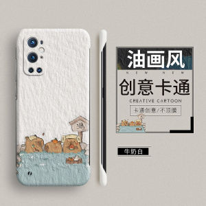 Ultra-Thin Oneplus 9 pro Protective Case Male Version Capybara Design Anti-Fall Creative Acrylic Cover for OnePlus 9 9R 8