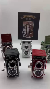 Samurai LK-019 Vintage Mini Digital Camera Retro Twin Lens Compact Rechargeable USB-C [SG READY STOCKS]