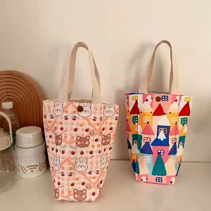 Túi đựng bình giữ nhiệt túi đựng bình nước 500ml600ml700ml800ml Canvas dày 2 lớp SUZUKO BAGS TZ10