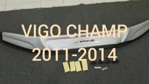 กันแมลงใหญ่ สีบรอนซ์ เครื่อง 3000 รุ่นมีสกู๊ป โตโยต้า วีโก้ แชมป์ Toyota Vigo Champ 2011 2012 2013 2014 ใส่ร่วมกันได้ A