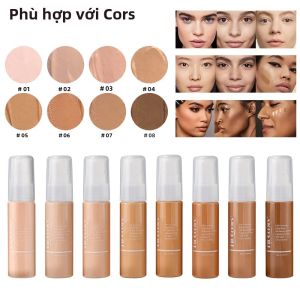 Kem Nền Dạng Lỏng Lì Fit Colors 8 Màu 30ML Che Khuyết Điểm Tự Nhiên Lâu Trôi Dễ Tán Trang Điểm Toàn Diện