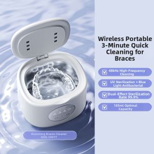Bear | Ultrasonic Dental Retainer Cleaner for teeth retainer