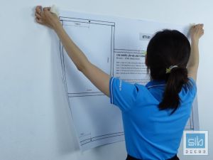 [Mua 1 tặng 1] Kệ Để Sách Treo Tường L Giá Sách Gỗ Gắn Tường Giấu Chân 80cm SIB Decor KT181