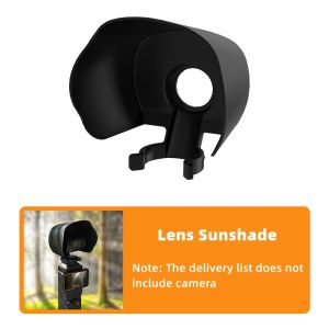 BRDRC | BRDRC Lens Sun Hood for DJI Osmo Pocket 3 Sunshade ABS Case Prevent Glare Sun Cap Handheld Gimbal Camera Accessories