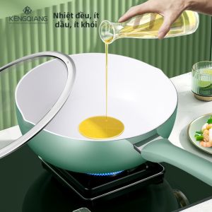 RONGCHUAN | Chảo Đa Năng Ceramic Không Dính Dùng Một Lần