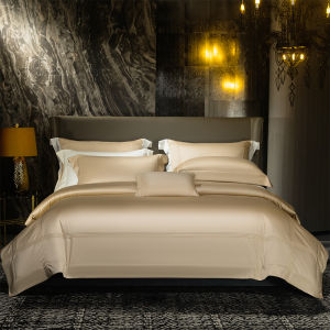 High-End Hotel Quality 200S Twisted Egyptian Long-Staple Cotton Bedding Set