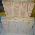 papan kayu jati belanda 30x30, 40x30, 50x30cm tebal 1,7 cm. 