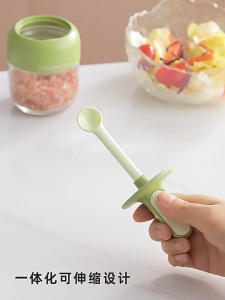 Toples Bumbu Garam Tutup Sendok Takaran Spices Glass Jar Transparan Tempat Bumbu Praktis