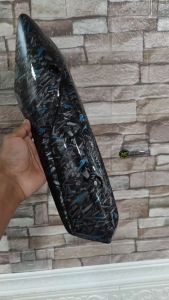 Forged 2pcs tutup kipas dan cover knalpot mio m3 mios mio z xride 125 soul gt 125