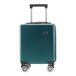 Mini Carry-On Suitcase 20x30x40cm Password Travel Bag with Pull Rod for Men And Women Lightweight Durable ABS Material
