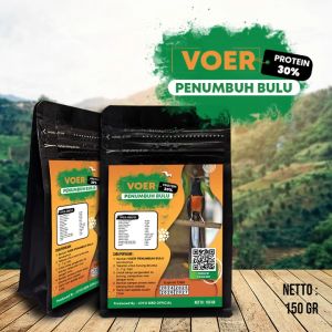 JOYO VOER PENUMBUH BULU (DOKOR) burung 30% 150GR