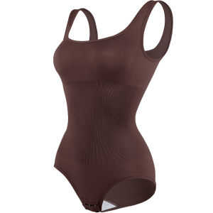 ผู้หญิงสายรัดกว้าง Tummy Control Shapewear บอดี้สูทสบายลื่นฟิตเนสสวมใส่สําหรับหน้าท้อง Toning สไตล์สวมใส่ทุกวัน Outf