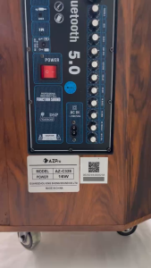 Loa kéo Bluetooth chính hãng Azprobass 30-3 đường tiếngMạch 12 núm chỉnh có Revert