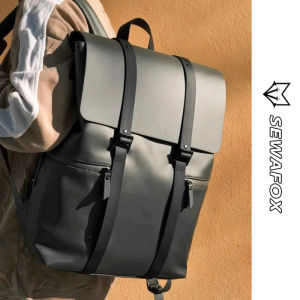SEWAFOX | High-Quality Leather Business Backpack for Men 16 Inch